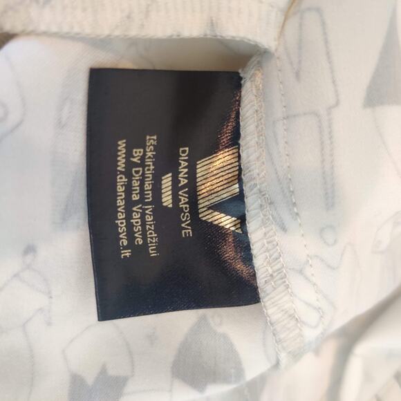 Diana Vapsve Lithuania Dress Graphic Print Art to Wear - Picture 13 of 14